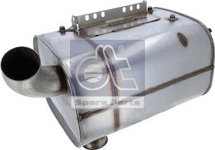 DT Spare Parts 7.22029 - Середній / кінцевий глушник ОГ autocars.com.ua