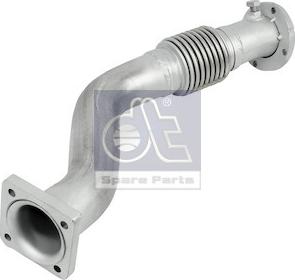 DT Spare Parts 7.22104 - Труба вихлопного газу autocars.com.ua