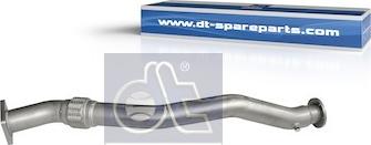 DT Spare Parts 7.22106 - Труба вихлопного газу autocars.com.ua