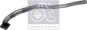 DT Spare Parts 7.22140 - Труба вихлопного газу autocars.com.ua