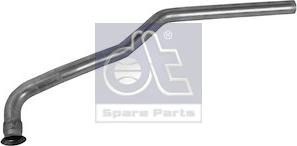 DT Spare Parts 7.22210 - Труба вихлопного газу autocars.com.ua