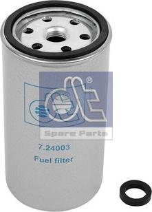 DT Spare Parts 7.24003 - Паливний фільтр autocars.com.ua