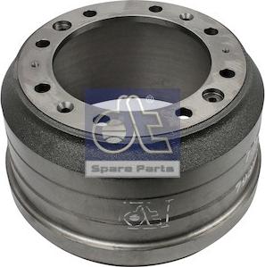 DT Spare Parts 7.34070 - Гальмівний барабан autocars.com.ua