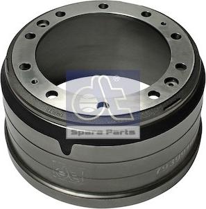 DT Spare Parts 7.34130 - Гальмівний барабан autocars.com.ua