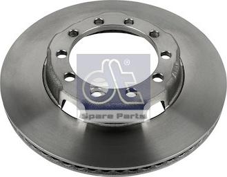 DT Spare Parts 7.36013 - Гальмівний диск autocars.com.ua