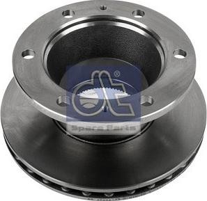 DT Spare Parts 7.36031 - Гальмівний диск autocars.com.ua