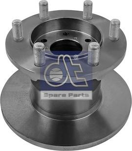 DT Spare Parts 7.36043 - Гальмівний диск autocars.com.ua