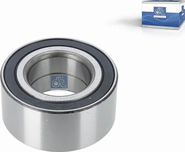 DT Spare Parts 7.54727 - Паразитний / провідний ролик, поліклиновий ремінь autocars.com.ua