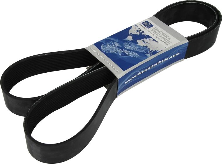 DT Spare Parts 7.54811 - Поликлиновой ремінь autocars.com.ua