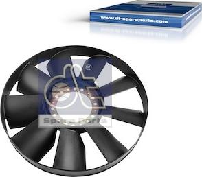 DT Spare Parts 7.60702 - Крильчатка вентилятора, охолодження двигуна autocars.com.ua