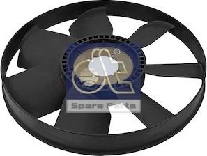 DT Spare Parts 7.60706 - Крыльчатка вентилятора, охлаждение двигателя autodnr.net