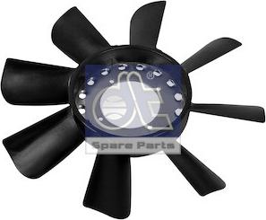 DT Spare Parts 7.60708 - Крильчатка вентилятора, охолодження двигуна autocars.com.ua