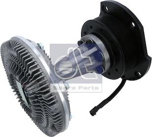 DT Spare Parts 7.60754 - Зчеплення, вентилятор радіатора autocars.com.ua