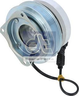 DT Spare Parts 7.61551 - Зчеплення, вентилятор радіатора autocars.com.ua