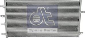 DT Spare Parts 7.74026 - Конденсатор, кондиціонер autocars.com.ua