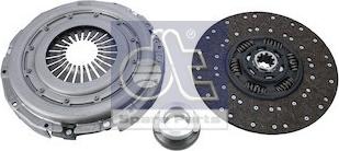 DT Spare Parts 7.90590 - Комплект зчеплення autocars.com.ua