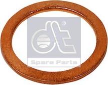 DT Spare Parts 9.01001 - Уплотнительное кольцо, резьбовая пробка маслосливного отверстия autodnr.net