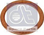 DT Spare Parts 9.01047 - Кільце ущільнювача, нарізна пробка мастилозливного  отвору autocars.com.ua