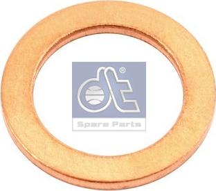 DT Spare Parts 9.01100 - Уплотнительное кольцо, резьбовая пробка маслосливного отверстия autodnr.net