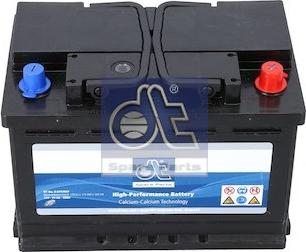 DT Spare Parts 9.67430SP - Стартерна акумуляторна батарея, АКБ autocars.com.ua