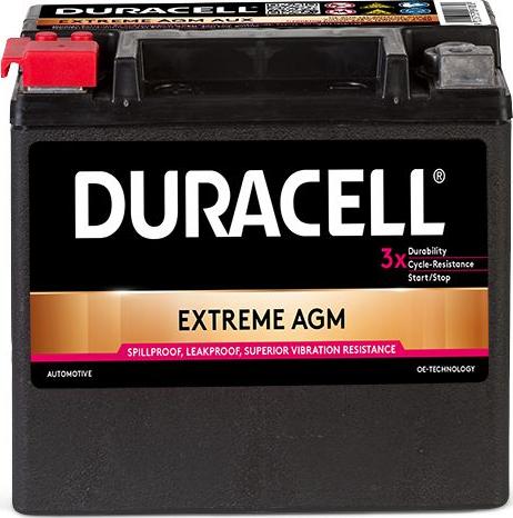 DURACELL 025509000801 - Стартерна акумуляторна батарея, АКБ autocars.com.ua