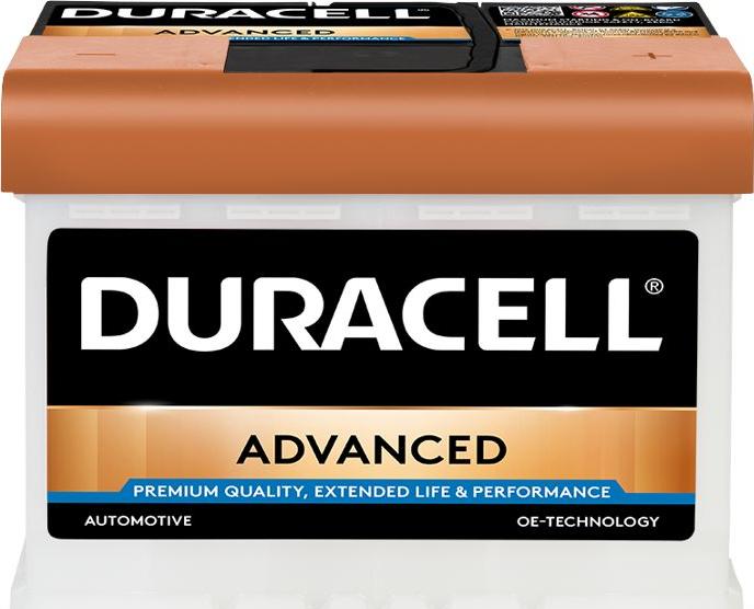 DURACELL 013563400801 - Стартерна акумуляторна батарея, АКБ autocars.com.ua