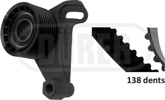 DÜRER 111177 - Комплект ременя ГРМ autocars.com.ua