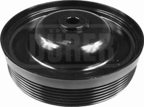 Autoteam AA1011 - Ремінний шків, колінчастий вал autocars.com.ua