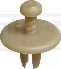 DÜRER CL1273S10 - Зажим, молдинг / захисна накладка autocars.com.ua