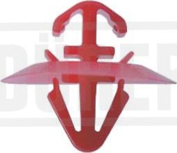 DÜRER CL42604S10 - Зажим, молдинг / захисна накладка autocars.com.ua