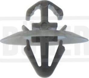DÜRER CL42605S10 - Зажим, молдинг / захисна накладка autocars.com.ua