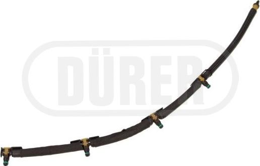 DÜRER CRB82005 - Шланг, витік палива autocars.com.ua