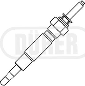 Dürer DG250530 - Свеча накаливания autodnr.net