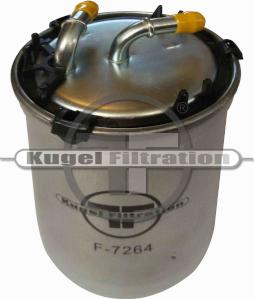 DÜRER F-7264 - Паливний фільтр autocars.com.ua