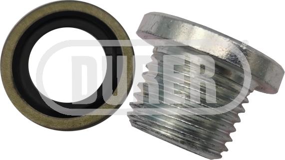 DÜRER KBV09A - Кільце ущільнювача, нарізна пробка мастилозливного  отвору autocars.com.ua