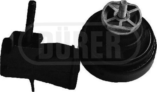 DÜRER SM8071 - Подушка, підвіска двигуна autocars.com.ua
