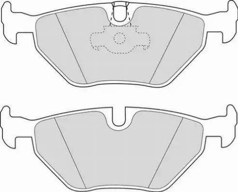 Duron DBP211075 - Гальмівні колодки, дискові гальма autocars.com.ua