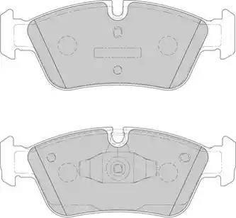 BENDIX 573138 - Гальмівні колодки, дискові гальма autocars.com.ua