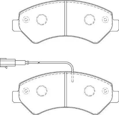 Duron DBP231925 - Тормозные колодки, дисковые, комплект autodnr.net