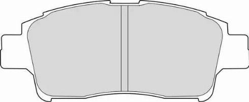 Duron DBP371368 - Тормозные колодки, дисковые, комплект autodnr.net