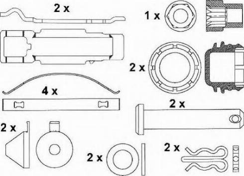 Duron DCV1328BFE - Тормозные колодки, дисковые, комплект autodnr.net