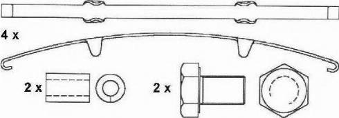 Duron DCV1404BFE - Гальмівні колодки, дискові гальма autocars.com.ua