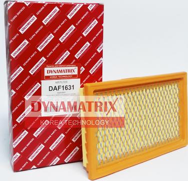 Dynamatrix DAF1631 - Воздушный фильтр avtokuzovplus.com.ua