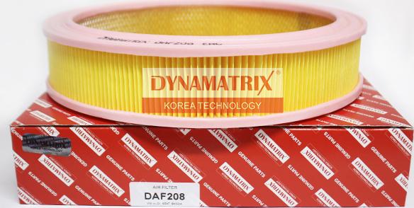 Dynamatrix DAF208 - Повітряний фільтр autocars.com.ua