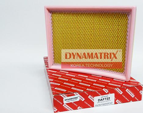 Dynamatrix DAF722 - Повітряний фільтр autocars.com.ua