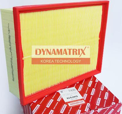 Dynamatrix DAF819 - Повітряний фільтр autocars.com.ua