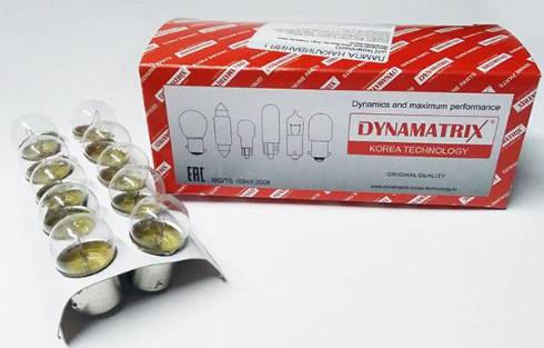 Dynamatrix DB5627 - Лампа розжарювання, стоянкові вогні / габаритні ліхтарі autocars.com.ua