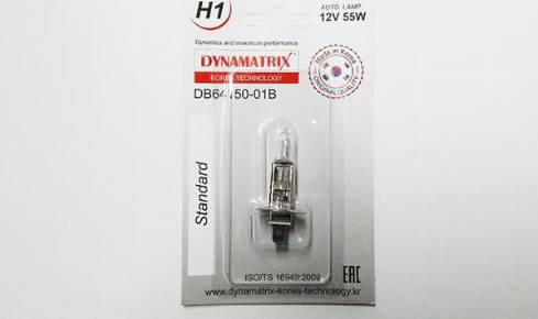 Dynamatrix DB64150-01B - Лампа накаливания, основная фара autodnr.net