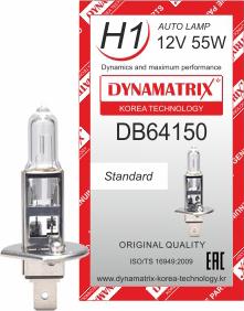 Dynamatrix DB64150 - Лампа накаливания, основная фара autodnr.net