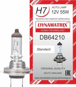 Dynamatrix DB64210 - Лампа накаливания, основная фара avtokuzovplus.com.ua